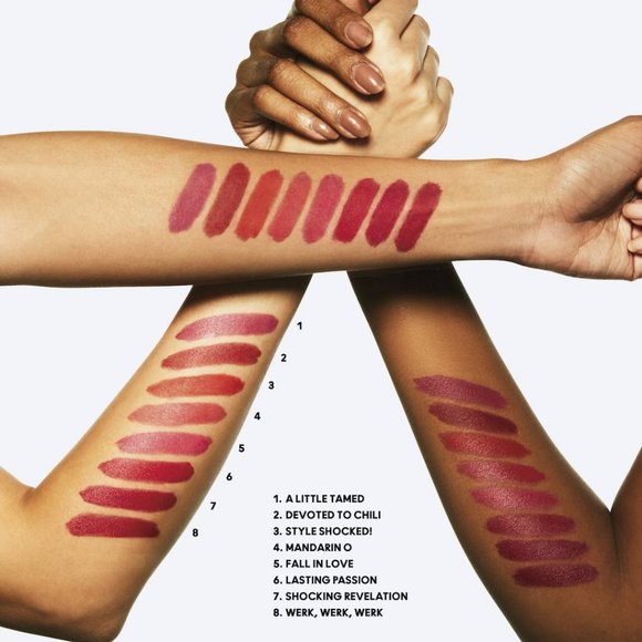 **3/$18* BEAUTY – MAC Powder Kiss Lipstick, #922 WERK, WERK, WERK - Picture 9 of 9